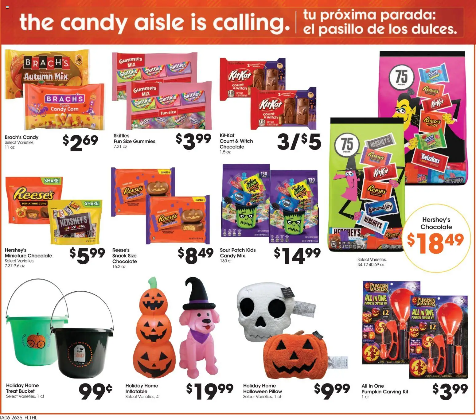 Food 4 Less Weekly Ad - valid from 09/30/2026 | Page: 9 | Products: Pillow, Corn, Candy, Chocolate