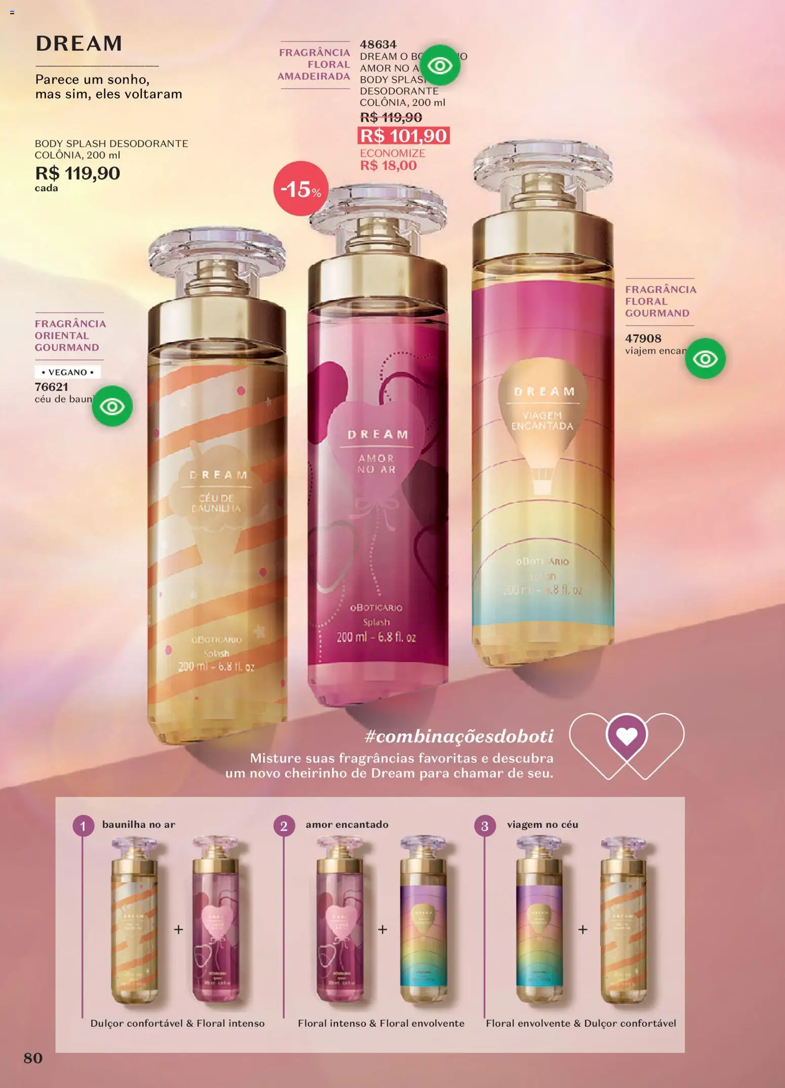 O Boticário Folheto - válido de 10/08/2026 | Página: 84 | Produtos: Fragrância, Baunilha, Desodorante, Body