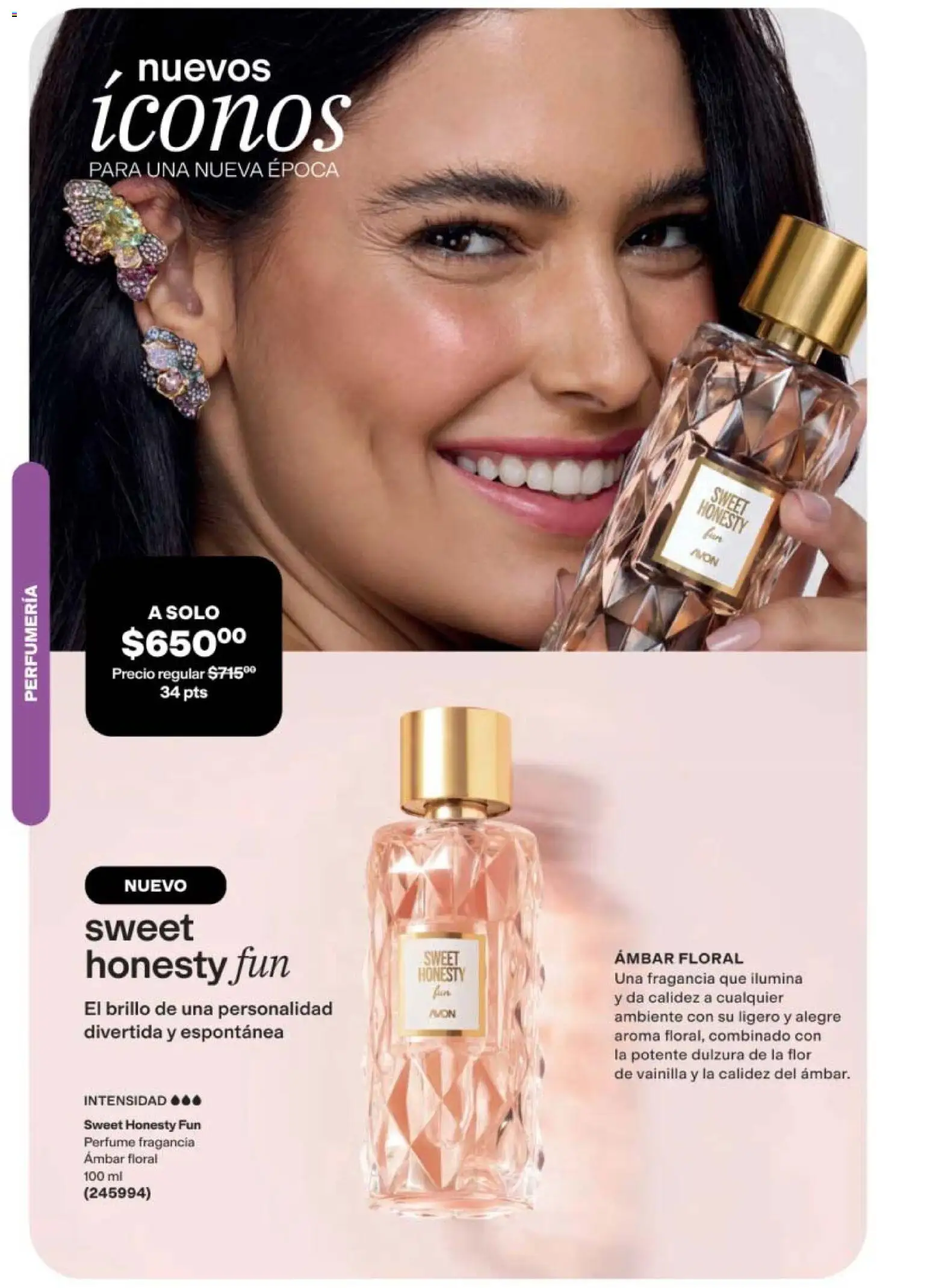 Nuevas ofertas de AVON válidas en toda la República Mexicana desde el 24.04.2026. ¡Encuentra las mejores ofertas en AVON campaña 7 2026! | Página: 72 | Productos: Brillo, Perfume, Fragancia