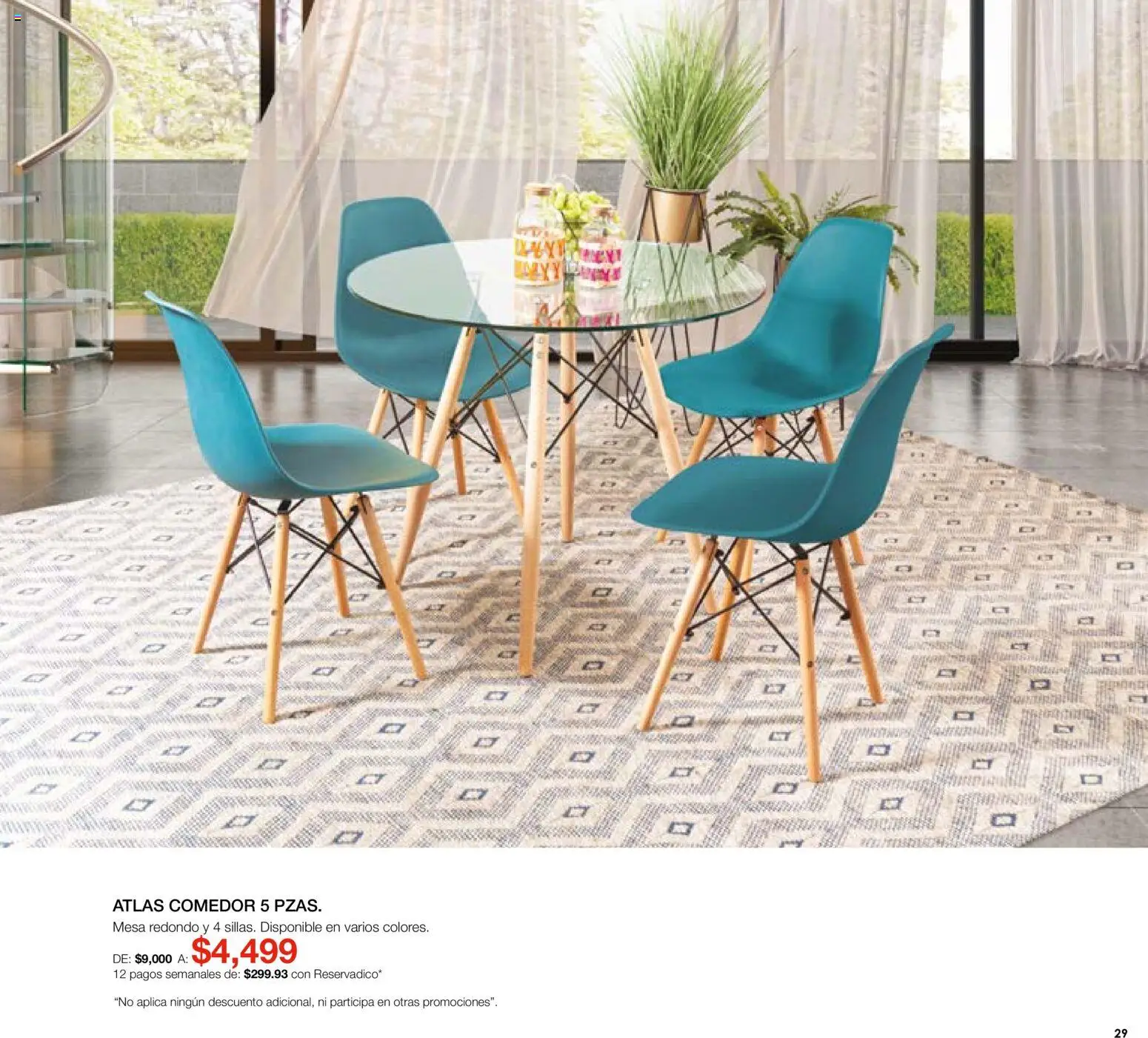 Nuevas ofertas de Muebles Dico válidas en toda la República Mexicana desde el 01/08/2026. ¡Encuentra las mejores ofertas en Muebles Dico catálogo! | Página: 29 | Productos: Mesa