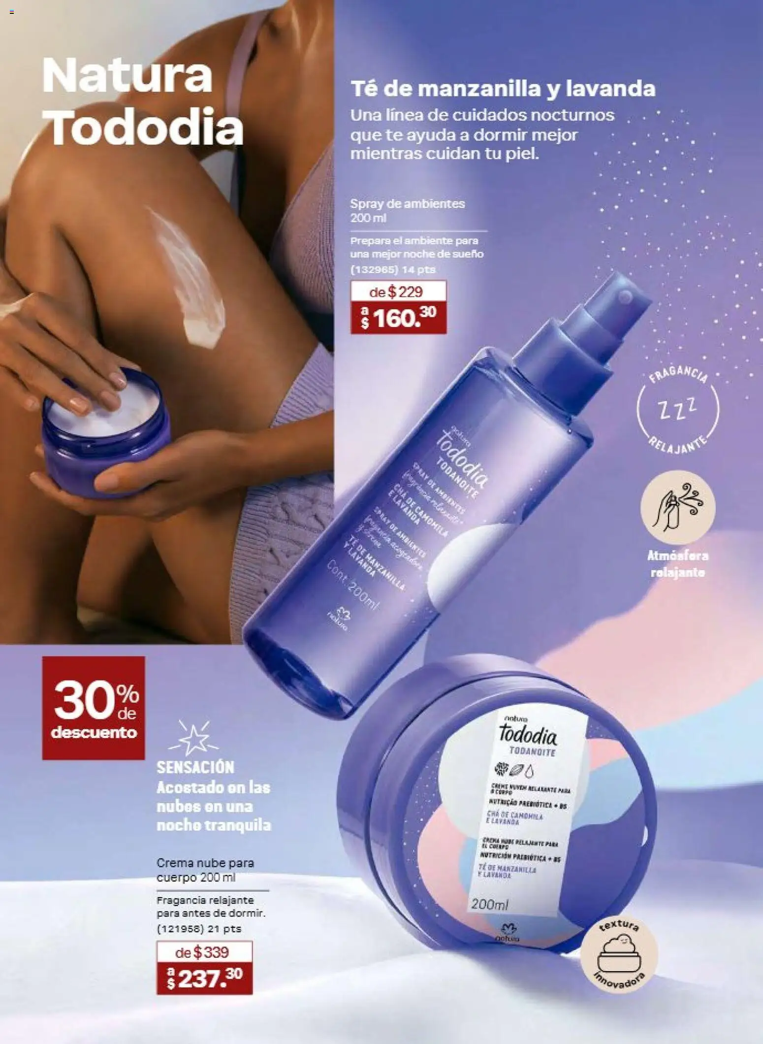 Nuevas ofertas de Natura válidas en toda la República Mexicana desde el 21/08/2026. ¡Encuentra las mejores ofertas en Natura campaña 13 2026! | Página: 104 | Productos: Crema, Té, Fragancia