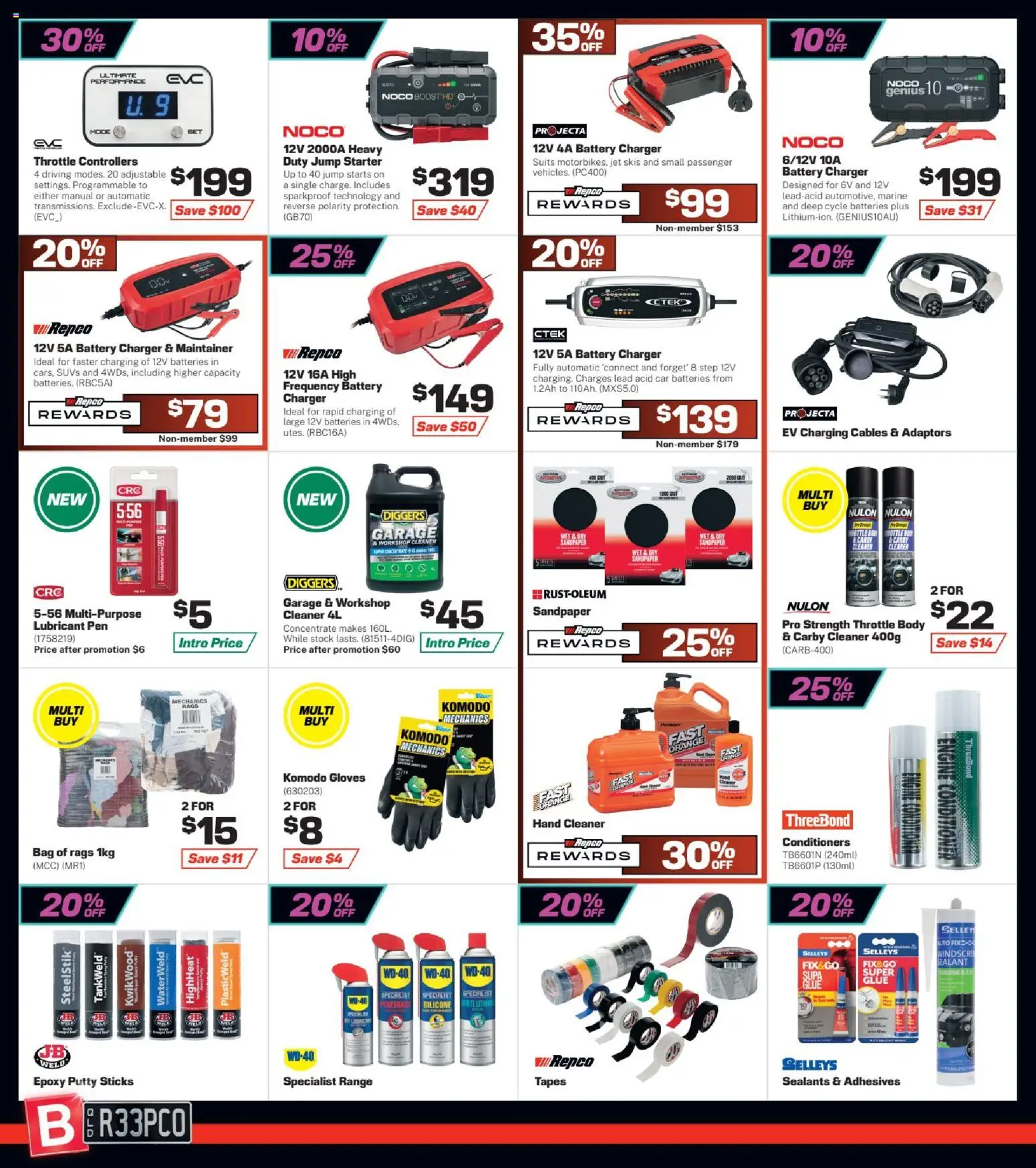 Repco catalogue - valid from 30/09/2026 | Page: 14 | Products: Glue, Lubricant, Bag, Multipurpose
