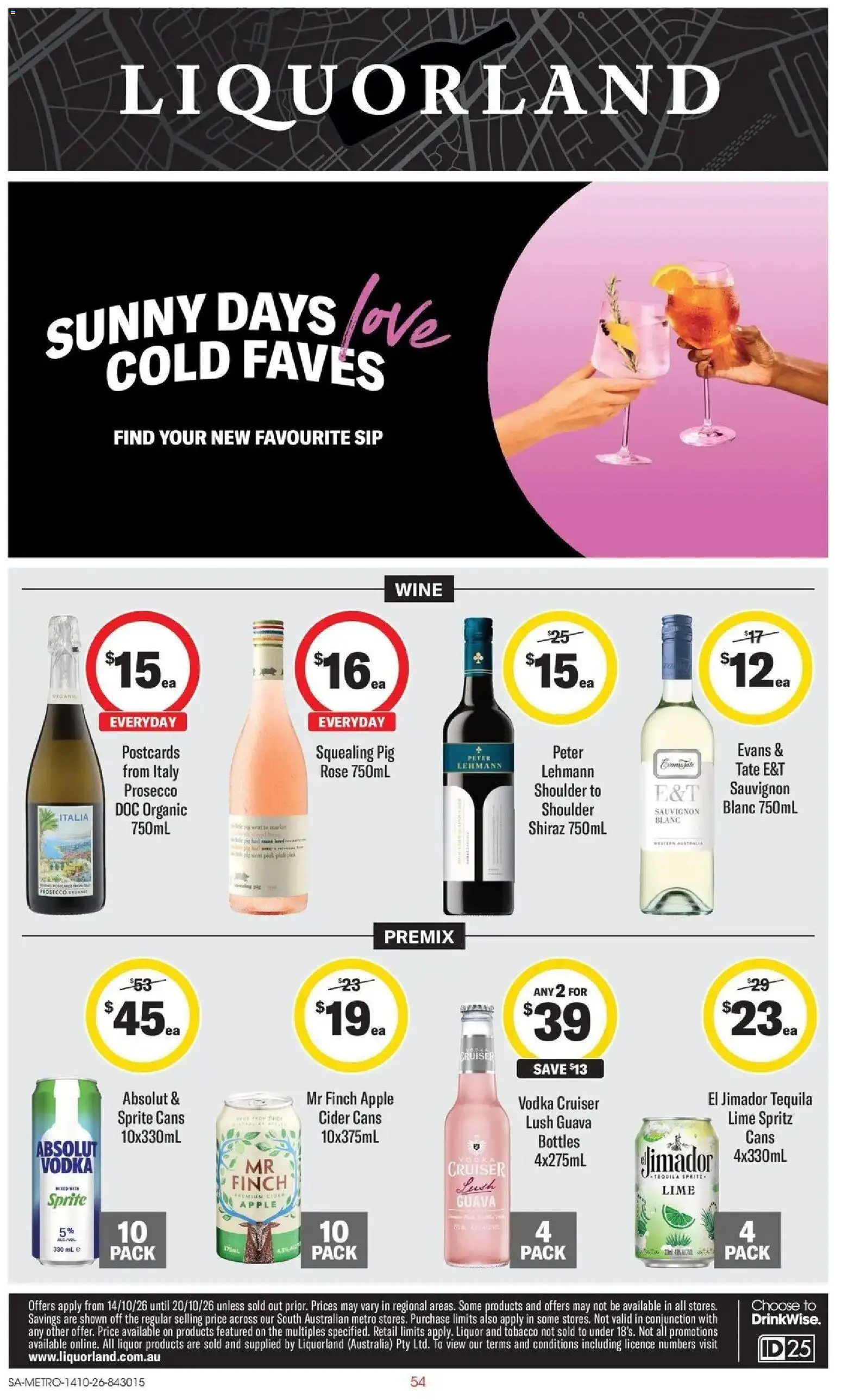 ﻿Coles catalogue valid from 14/10/2026 > Online Australia | Page: 54