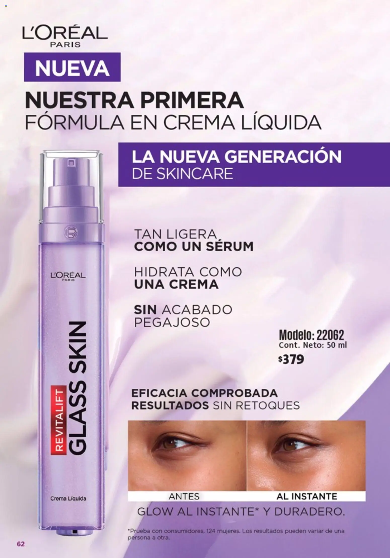 Nuevas ofertas de Ilusión válidas en toda la República Mexicana desde el 01.05.2026. ¡Encuentra las mejores ofertas en Ilusión catálogo Marcas Amigas! | Página: 64 | Productos: Serum, Crema