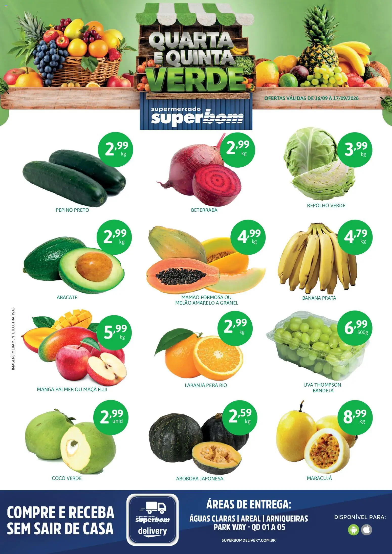 Superbom Folheto - válido de 16/09/2026 | Página: 1 | Produtos: Maracujá, Pera, Abóbora, Beterraba