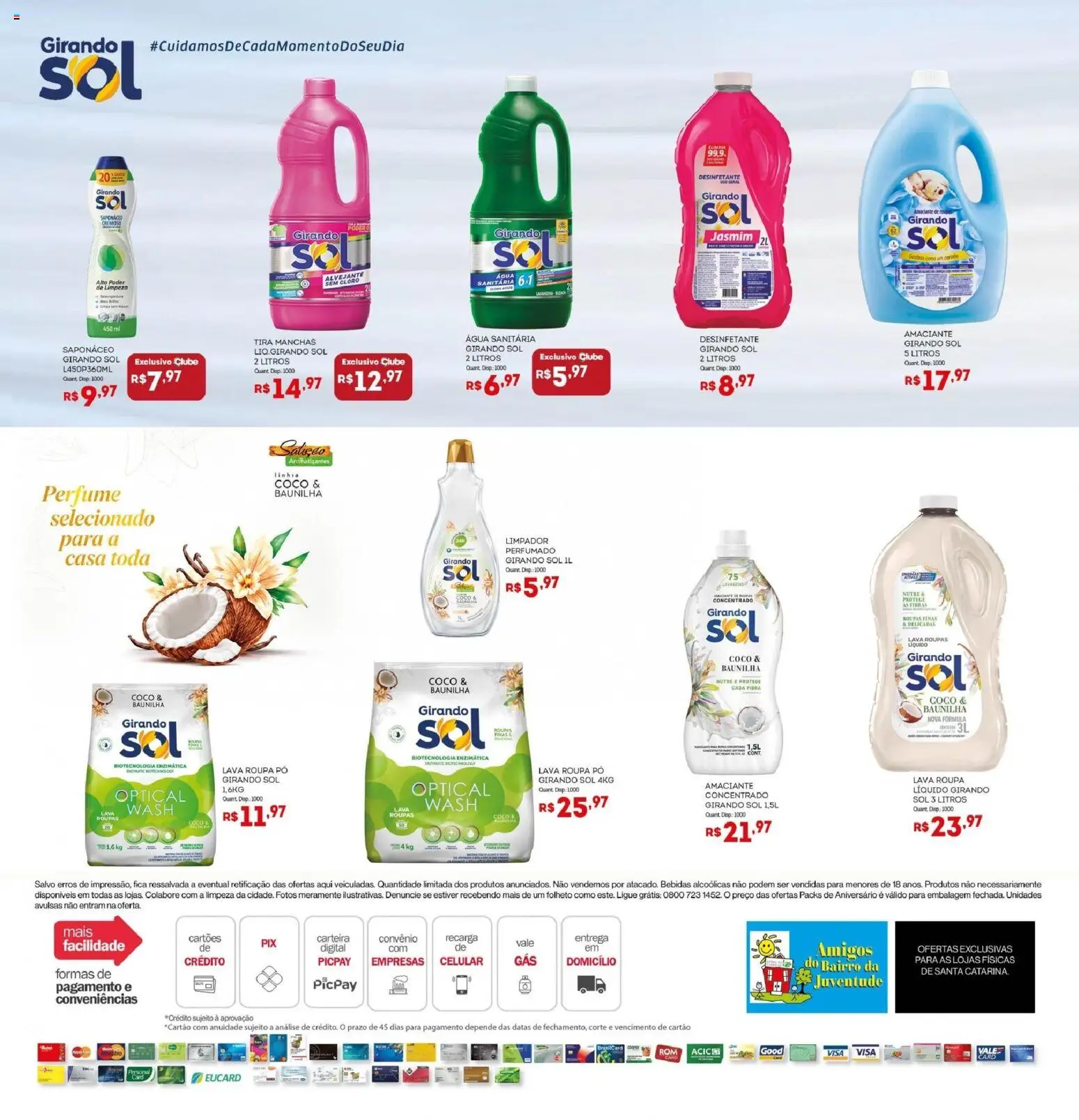 Bistek Supermercados Folheto - válido de 09/09/2026 | Página: 20 | Produtos: Coco, Roupas, Amaciante, Desinfetante