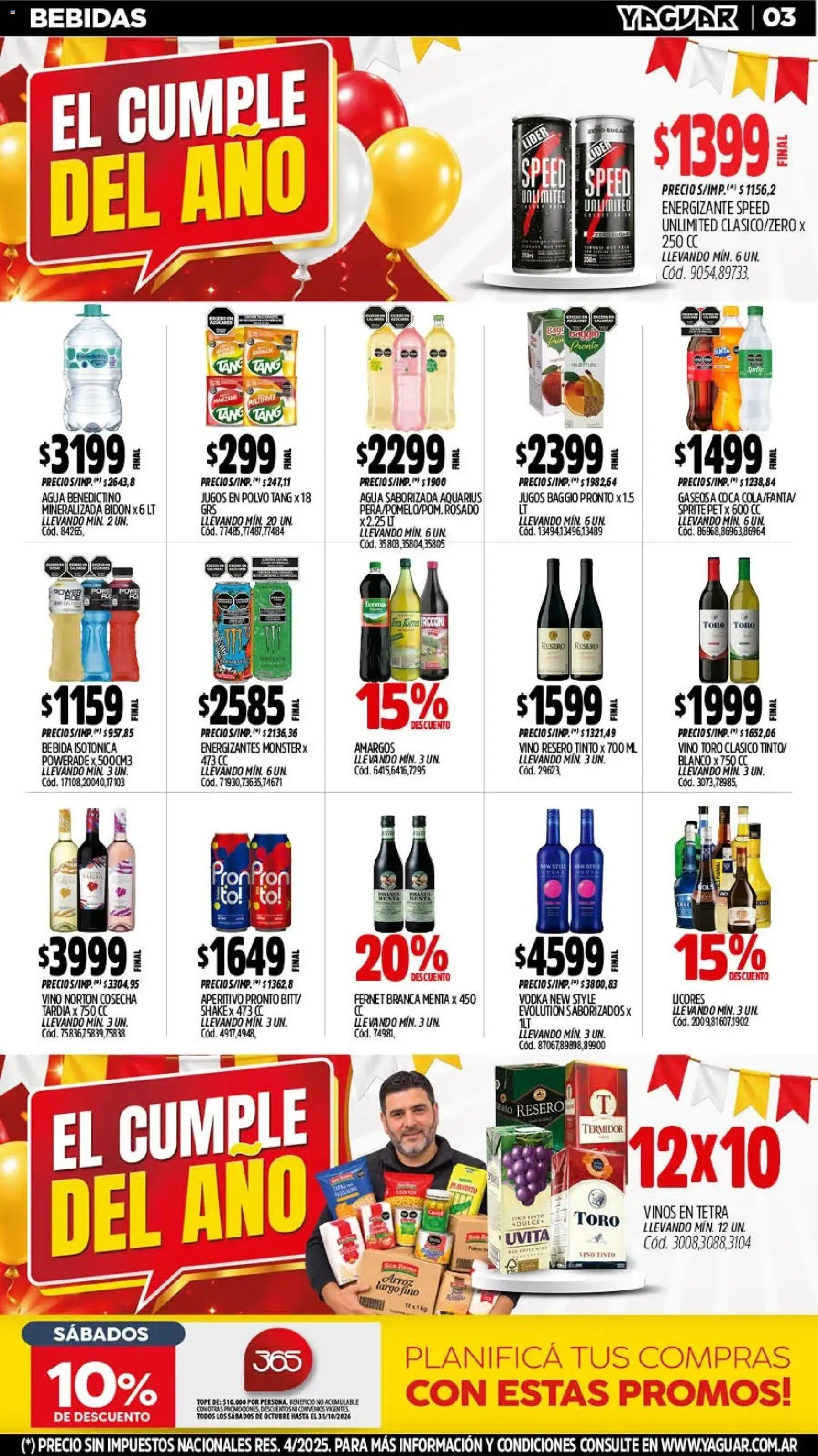 Yaguar catálogo │ válido desde el 19/10/2026 | Página: 4