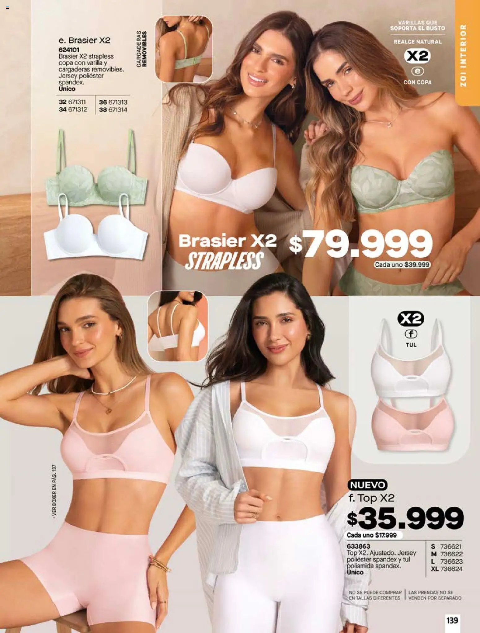 Pacifika revista - valida desde el 20.05.2026 | Página: 142 | Productos: Brasier, Top