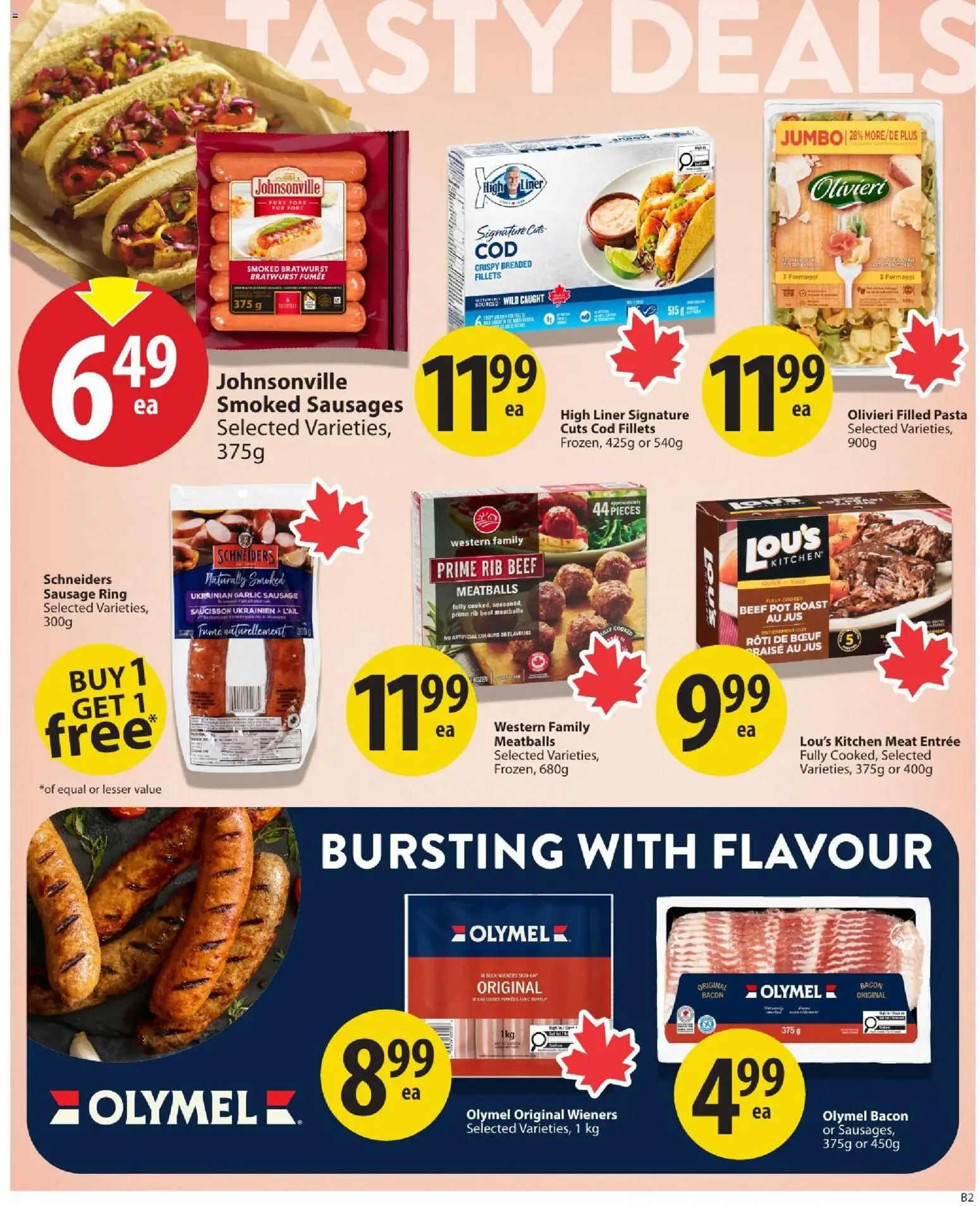 Save on foods flyer valid from Sep 10, 2026 | Page: 10 | Products: Beef, Sausage, Meat, Garlic