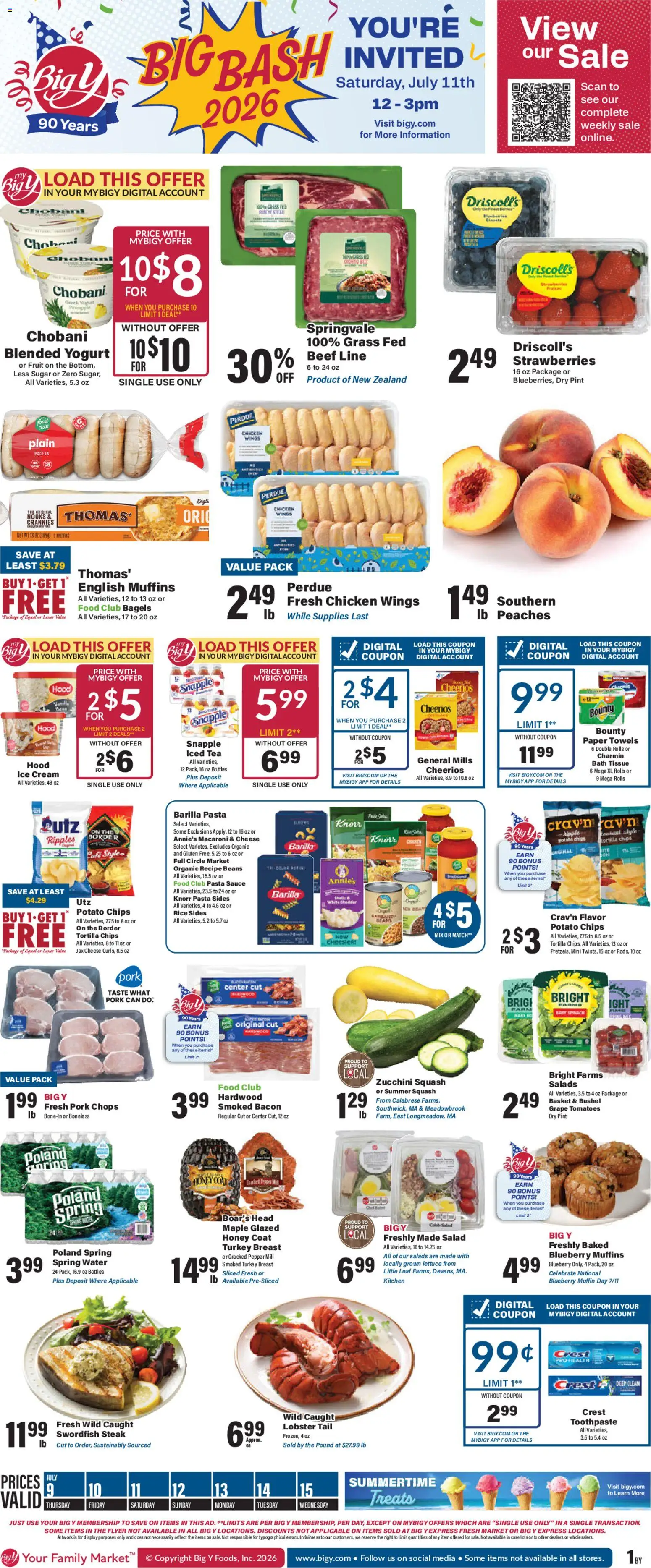 Big Y Weekly Ad - valid from 07/09/2026 | Page: 1