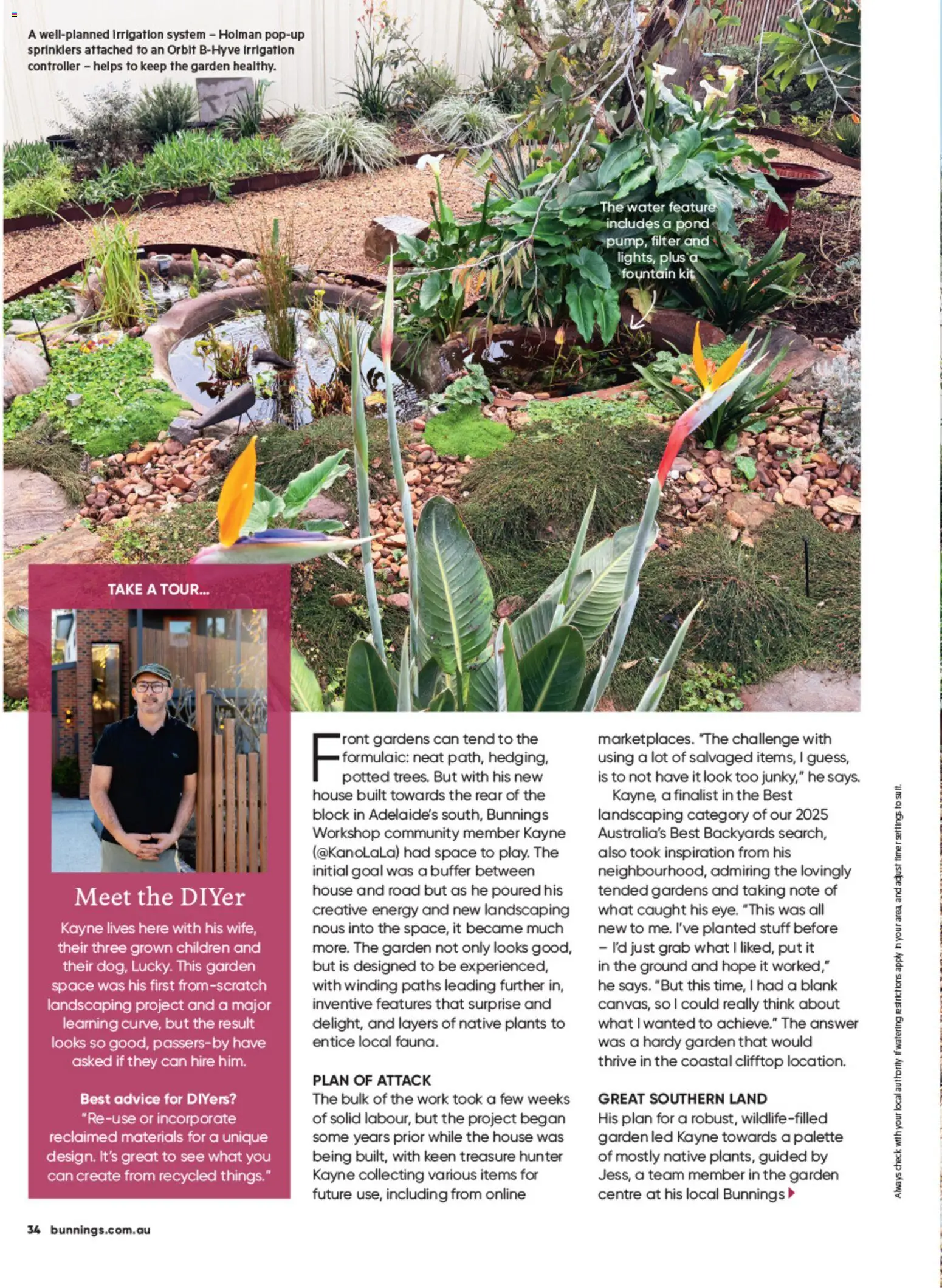 Bunnings Warehouse catalogue - valid from 01/10/2026 | Page: 34 | Products: Native, Pond, Water, Controller