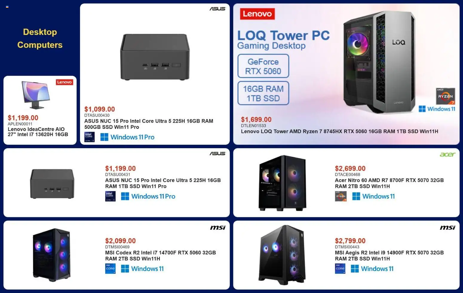 Canada Computers flyer valid from Aug 28, 2026 | Page: 4 | Products: PC