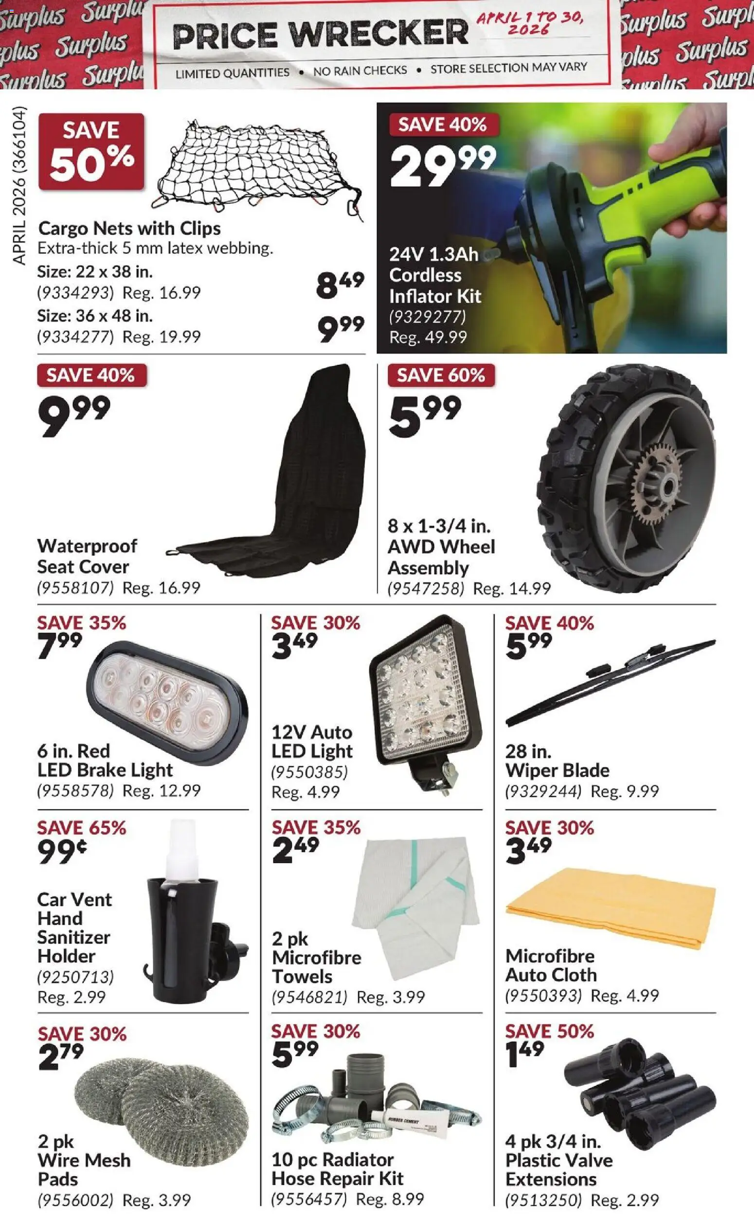 Princess Auto flyer valid from 01.04.2026 | Page: 2 | Products: PC, Radiator