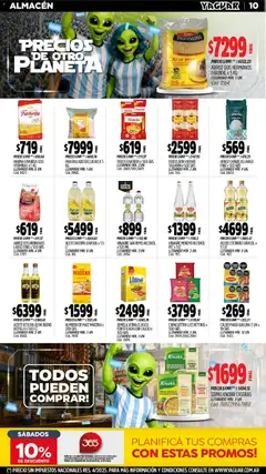 Vista previa Yaguar - Oferta Semanal Mar del Plata válido desde el 29/06/2026 | Página: 10 | Productos: Maiz, Sopa, Fideos, Pan rallado