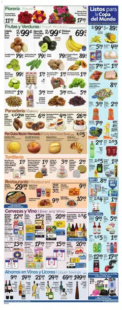 Preview of El Super weekly ads valid from 07/08/2026 | Page: 4 | Products: Squash, Apples, Avocado, Beet