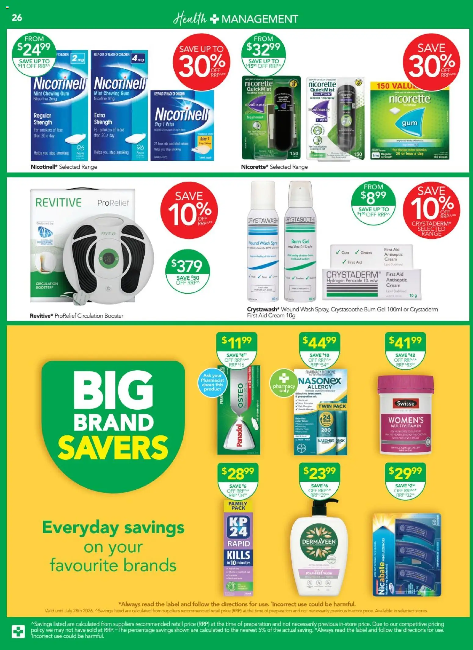 Terry White catalogue - valid from 16.04.2026 | Page: 26 | Products: Gum, Cream, Multivitamin, Treatment
