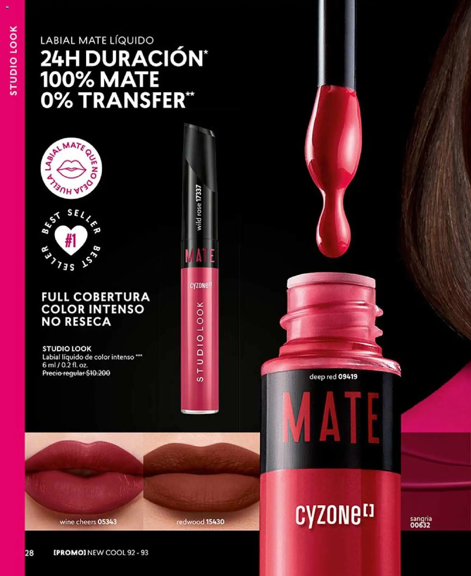 Catálogo CyZone Campaña 9 │ válido desde el 17.05.2026 | Página: 30 | Productos: Mate, Labial