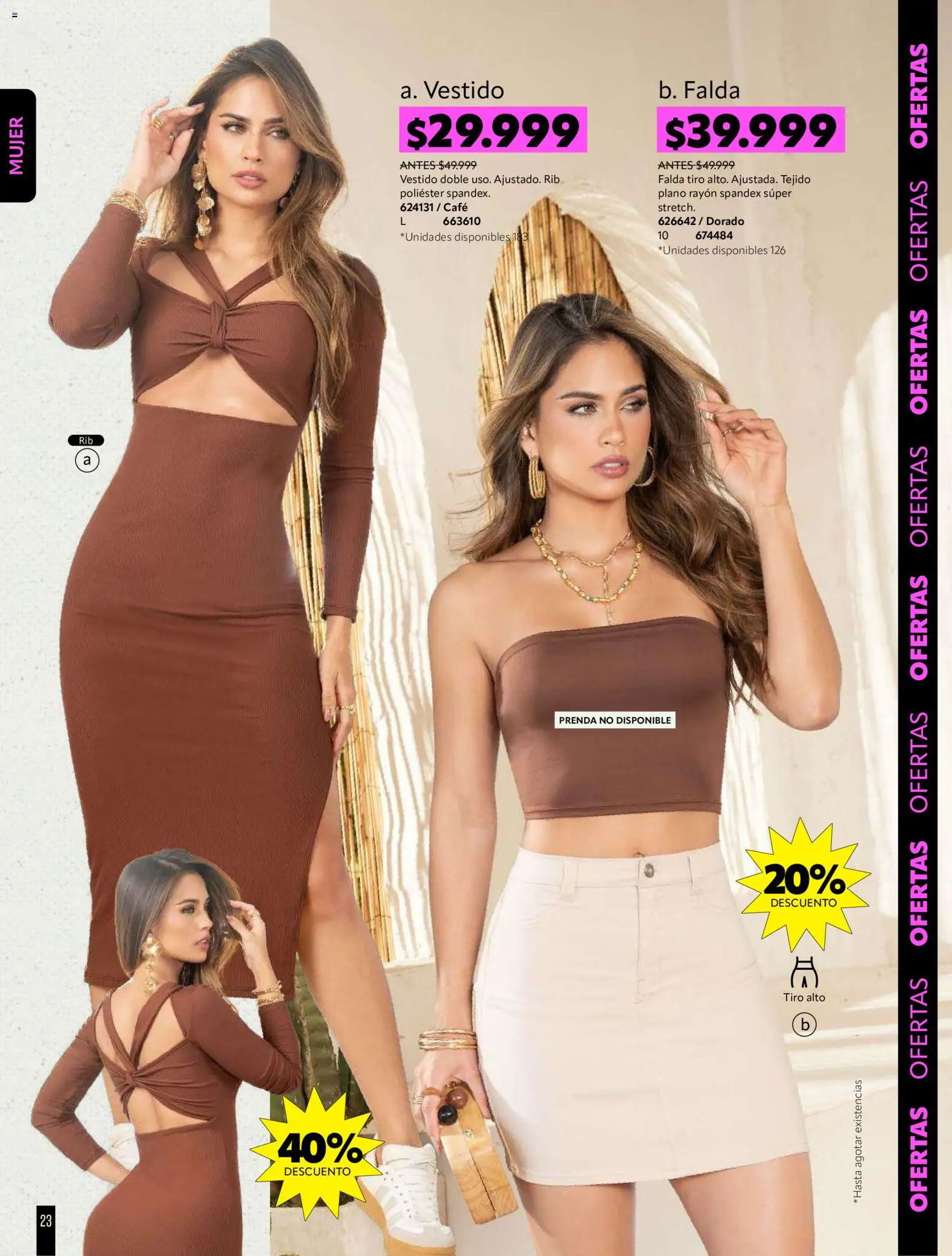 Carmel revista - valida desde el 01/07/2026 | Página: 184 | Productos: Falda, Vestido, Café