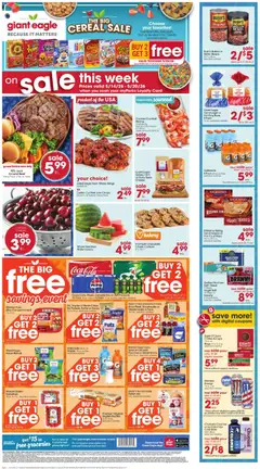 Preview of Giant Eagle weekly ads valid from 14.05.2026
