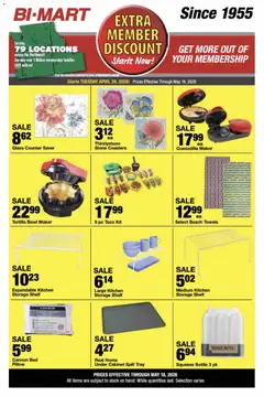 Preview of Bi-Mart weekly ads valid from 28.04.2026