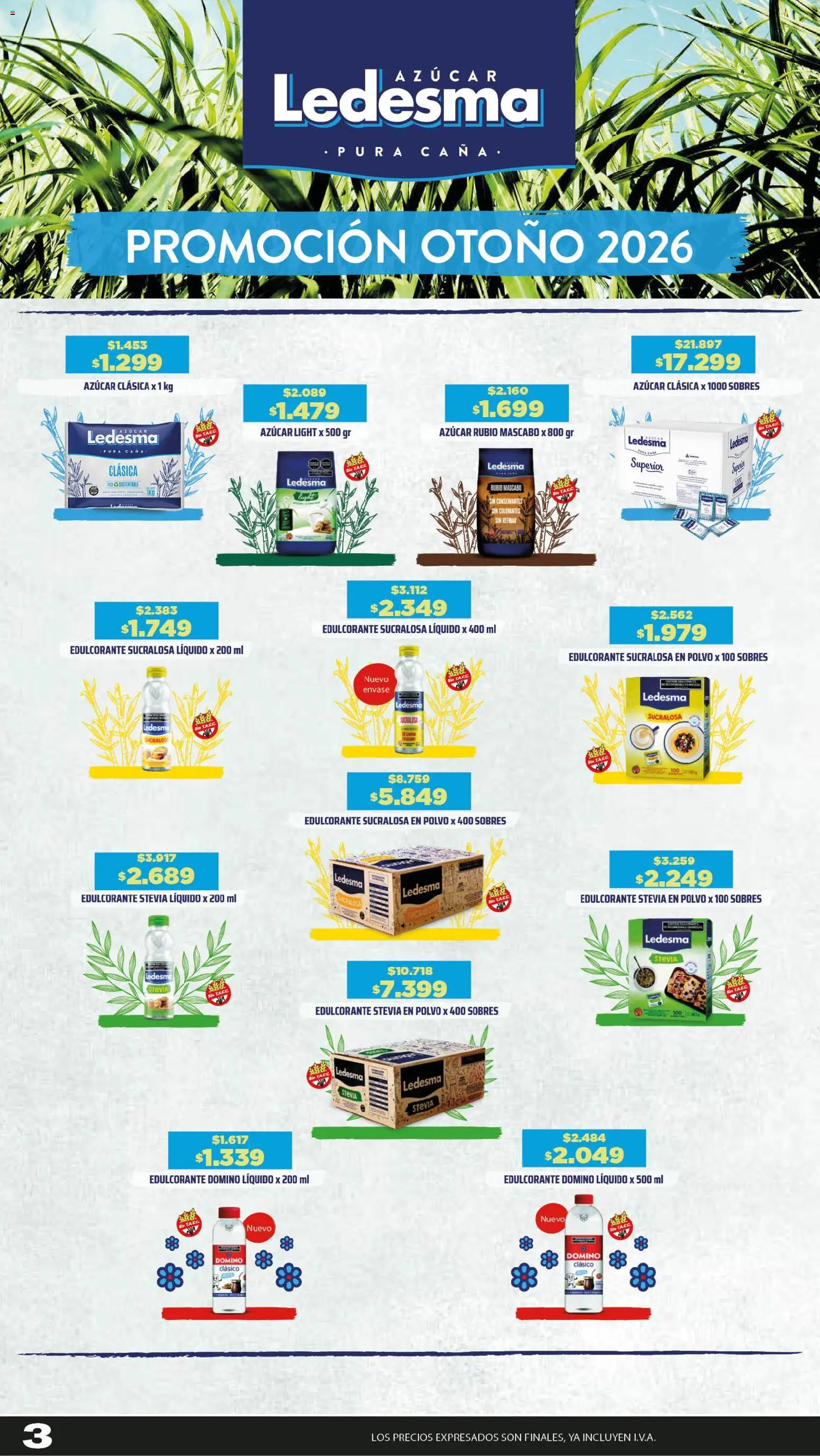 Makro VOLVETE А ILUSIONAR │ válido desde el 28.05.2026 | Página: 3 | Productos: Colgantes, Azucar, Polvo, Edulcorante