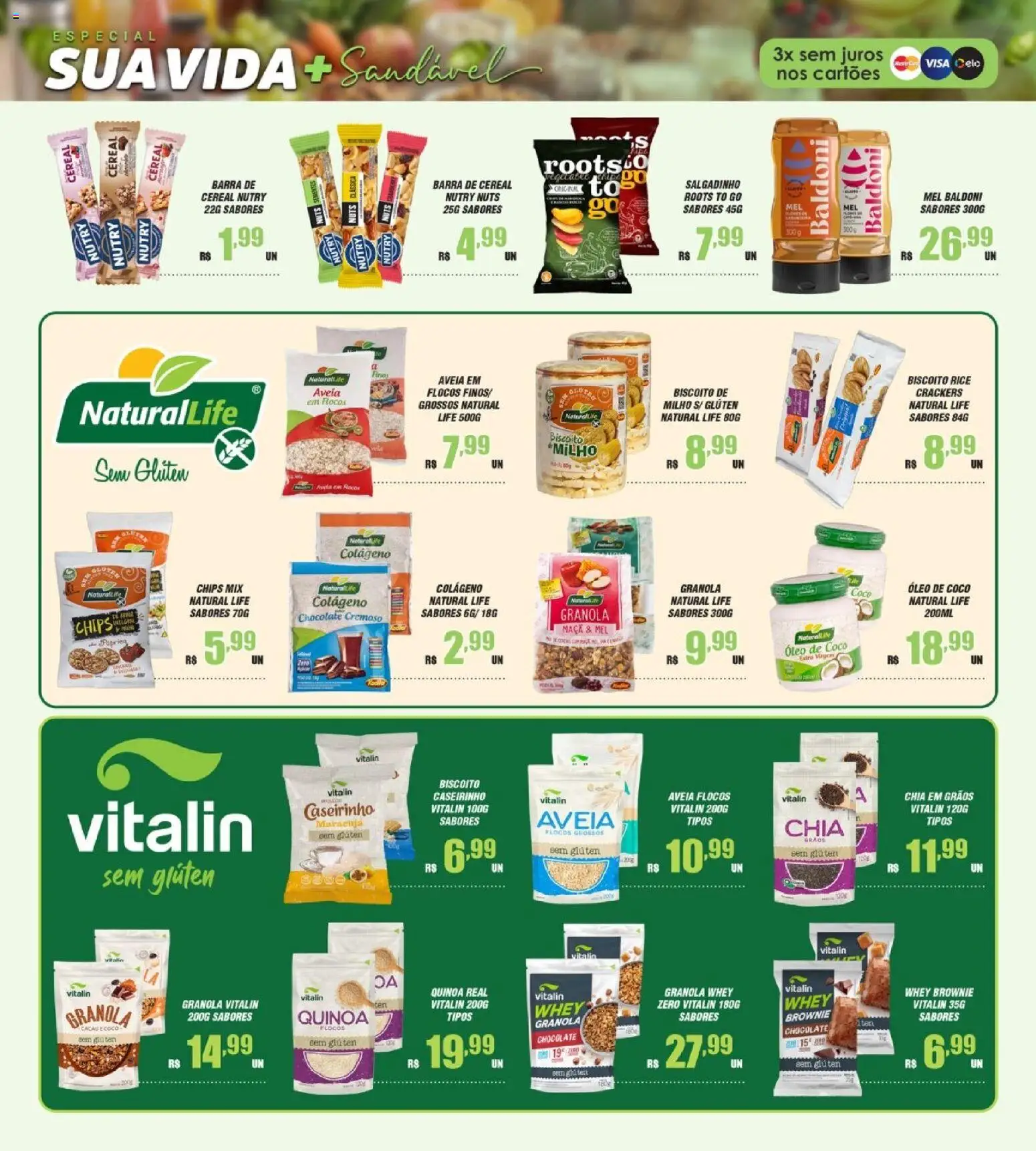 Violeta Supermercados Folheto - válido de 01.01.2026 | Página: 3 | Produtos: Quinoa, Chia, Óleo, Óleo de coco