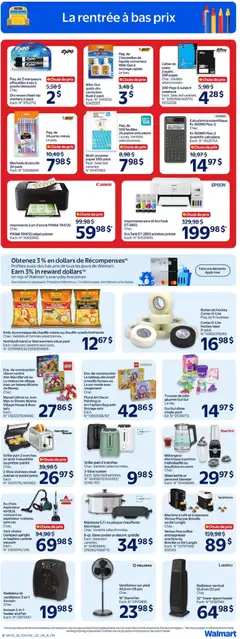 Preview of Walmart circulaire from shop Walmart valid from Sep 10, 2026 | Page: 12 | Products: Slow cooker, LEGO, Iron, Fan