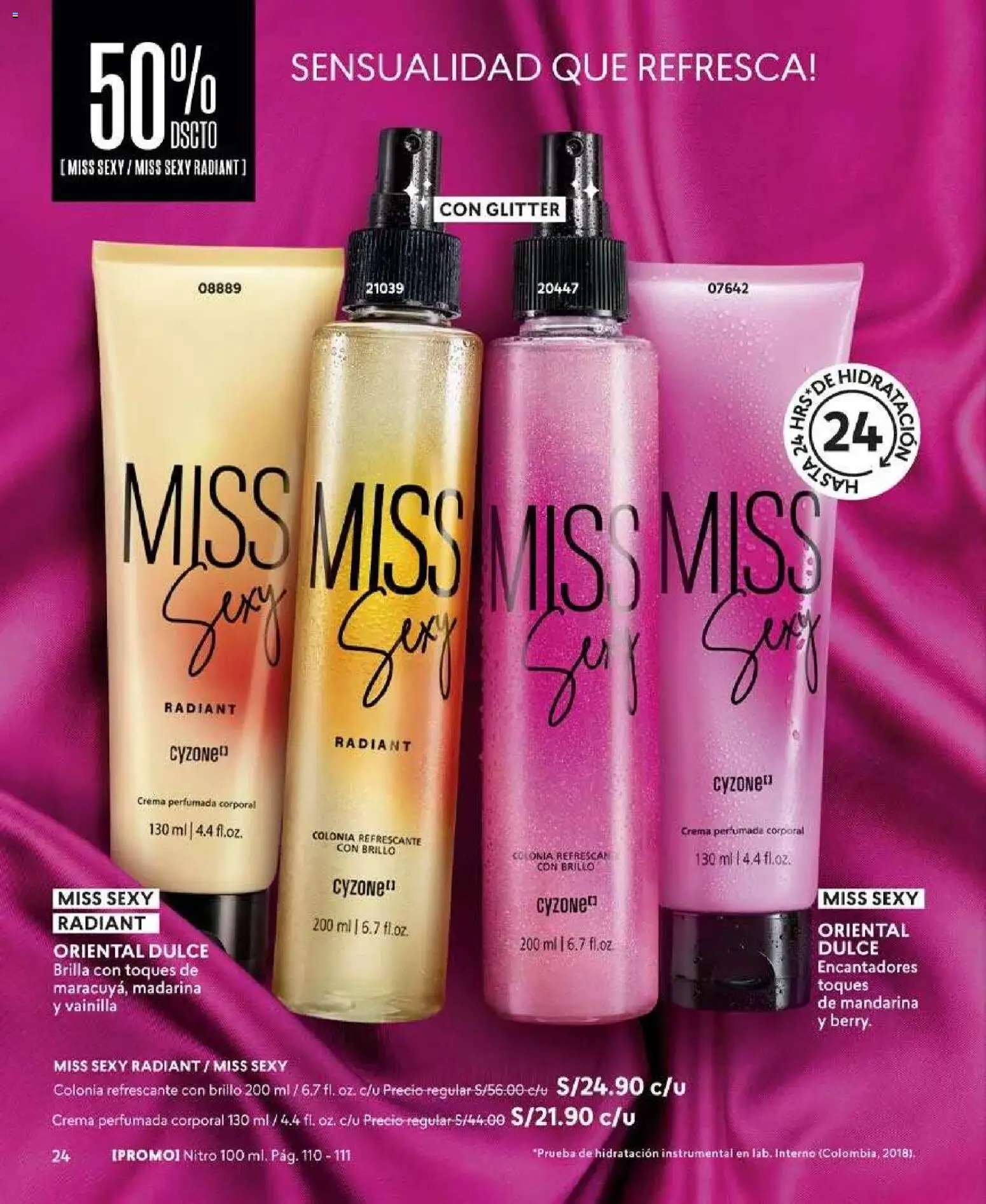 Catálogo CyZone válido desde 22/08/2026 | Página: 24 | Productos: Vainilla, Crema