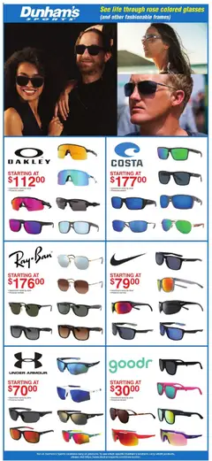 Preview of Dunham's Sports weekly ads valid from 06/20/2026 | Page: 4 | Products: Glasses