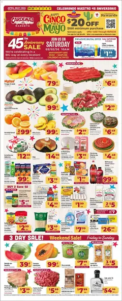 Preview of Cardenas weekly ads valid from 29.04.2026