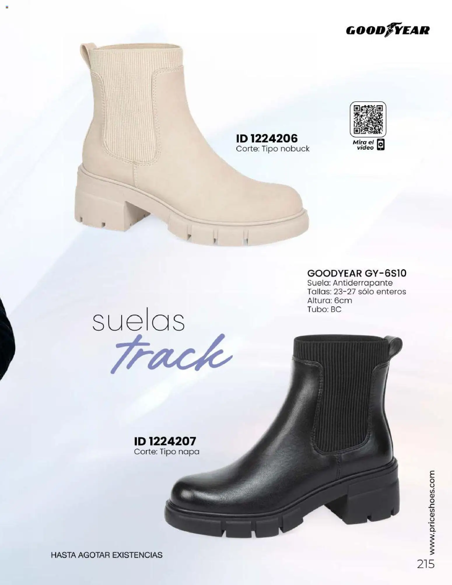 Nuevas ofertas de Price Shoes válidas en toda la República Mexicana desde el 06.05.2026. ¡Encuentra las mejores ofertas en Price Shoes catálogo Todo en uno! | Página: 215 | Productos: Video
