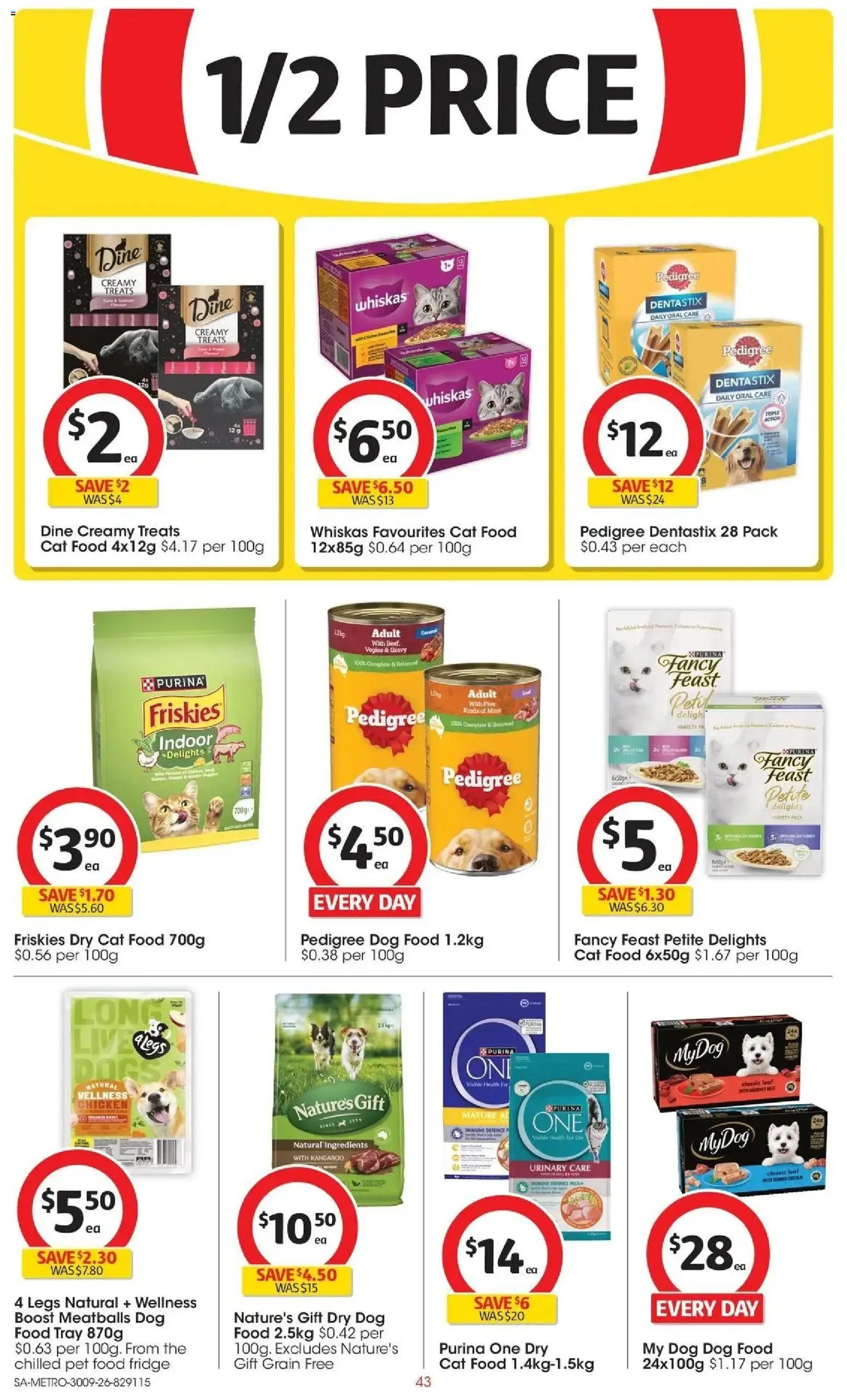 Coles catalogue - valid from 30/09/2026 | Page: 43 | Products: Food, Chicken, Beef, Salmon