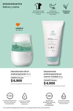 Vista previa Catálogo Natura Ciclo 14 válido desde el 01/10/2026 | Página: 239 | Productos: Desodorante, Antitranspirante, Ropa, Crema