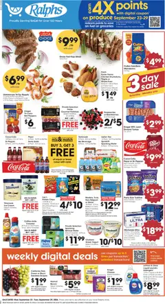 Preview of Ralphs weekly ads valid from 09/23/2026 | Page: 1