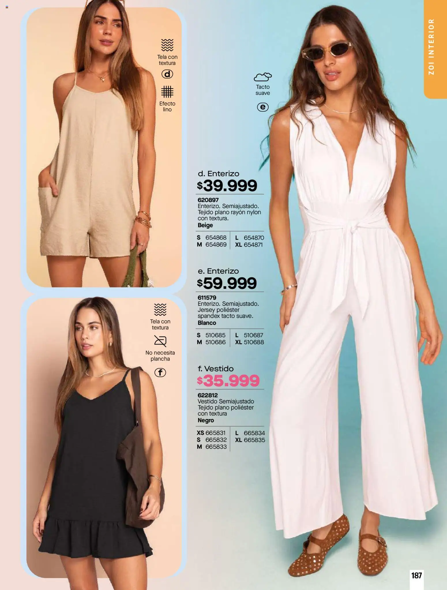 Carmel revista - valida desde el 01/04/2026 | Página: 187 | Productos: Plancha, Vestido, Enterizo