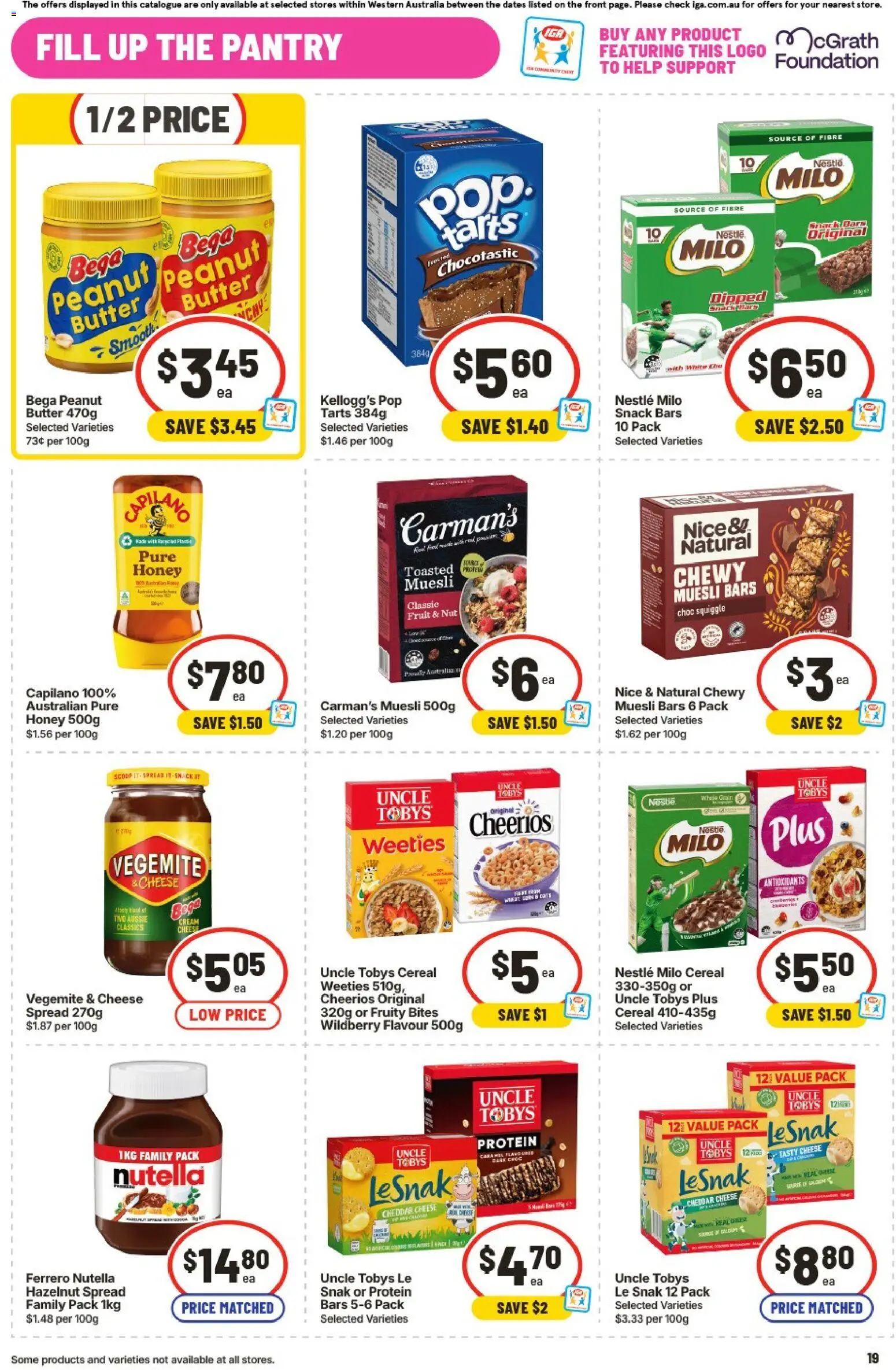 IGA catalogue - valid from 09/09/2026 | Page: 20 | Products: Cream cheese, Butter, Peanut butter, Spread