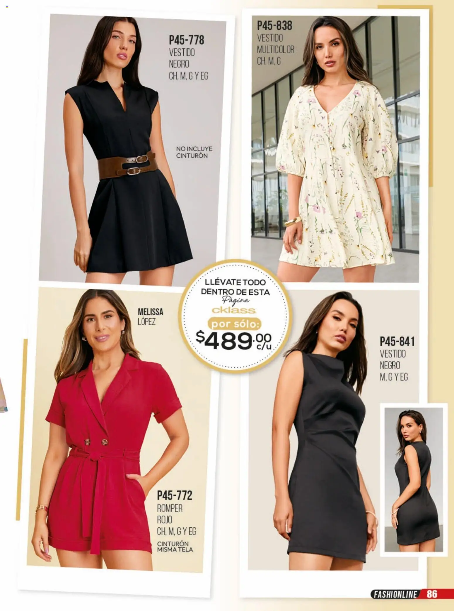 Nuevas ofertas de Cklass válidas en toda la República Mexicana desde el 23/06/2026. ¡Encuentra las mejores ofertas en Cklass catálogo Rebajas sobre rebajas calzado! | Página: 476 | Productos: Cinturón, Vestido