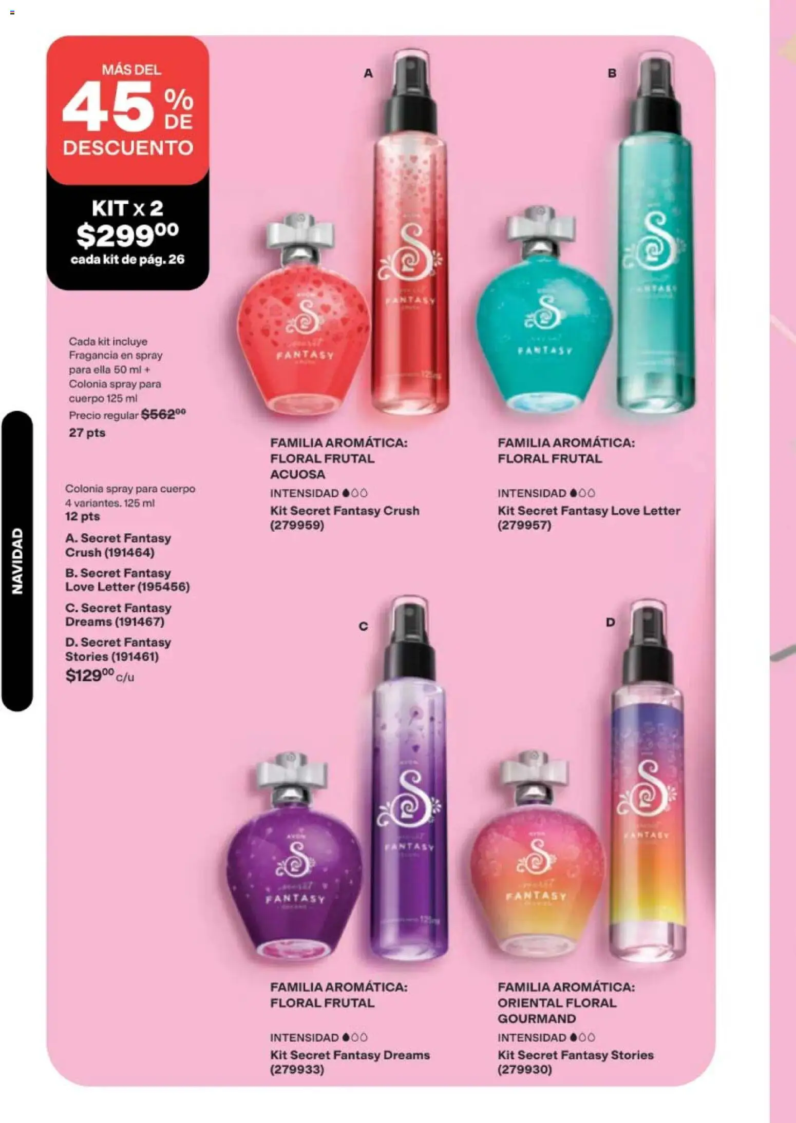 Nuevas ofertas de AVON válidas en toda la República Mexicana desde el 06/11/2026. ¡Encuentra las mejores ofertas en AVON campaña 17 2026! | Página: 22