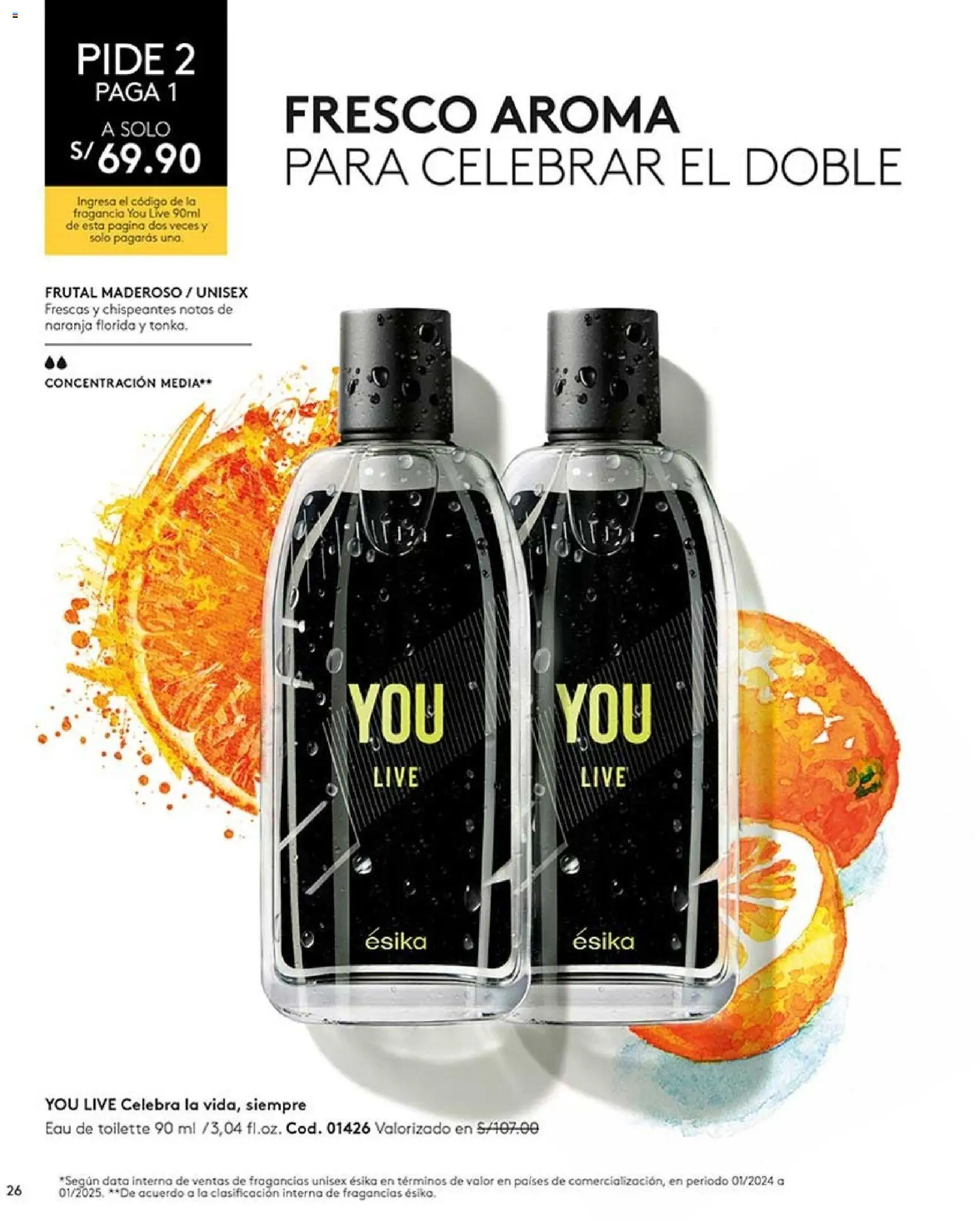Catálogo Ésika válido desde 22/08/2026 | Página: 26 | Productos: Fragancia, EAU de Toilette