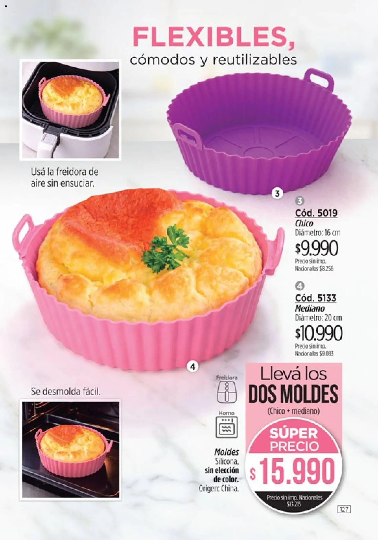 Amodil - Campaña 10 │ válido desde el 01.06.2026 | Página: 127 | Productos: Horno, Freidora, Freidora de aire