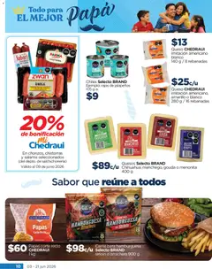 Vista previa de Chedraui folleto Todo para papá, nuevo folleto de la tienda, válido en México a partir del 03.06.2026 | Página: 10