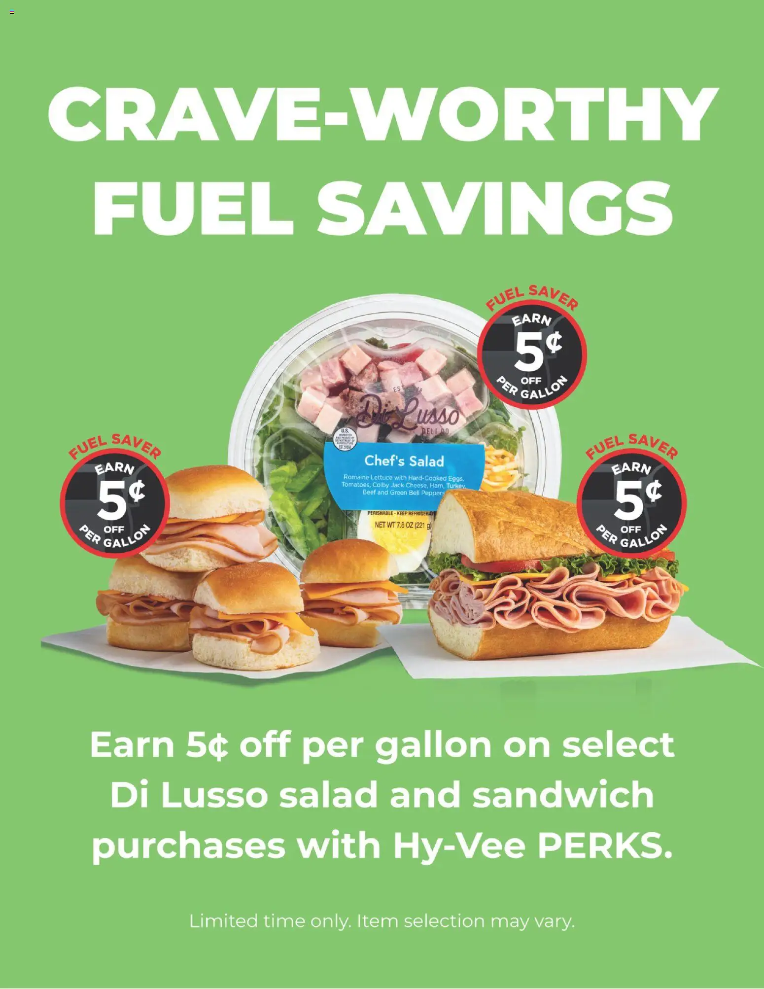 HyVee Di Lusso Salads and Sandwiches - valid from 07/01/2026 | Page: 1