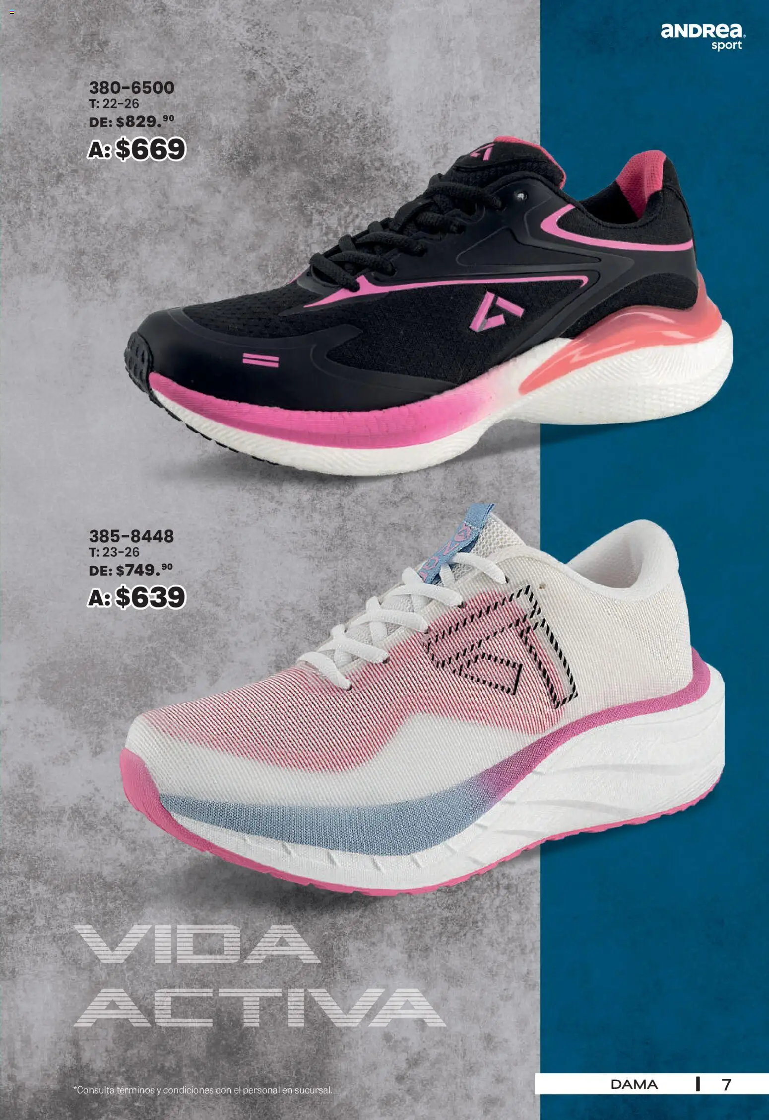 Nuevas ofertas de Andrea válidas en toda la República Mexicana desde el 30/08/2026. ¡Encuentra las mejores ofertas en Andrea - SPORT DAYS! | Página: 7