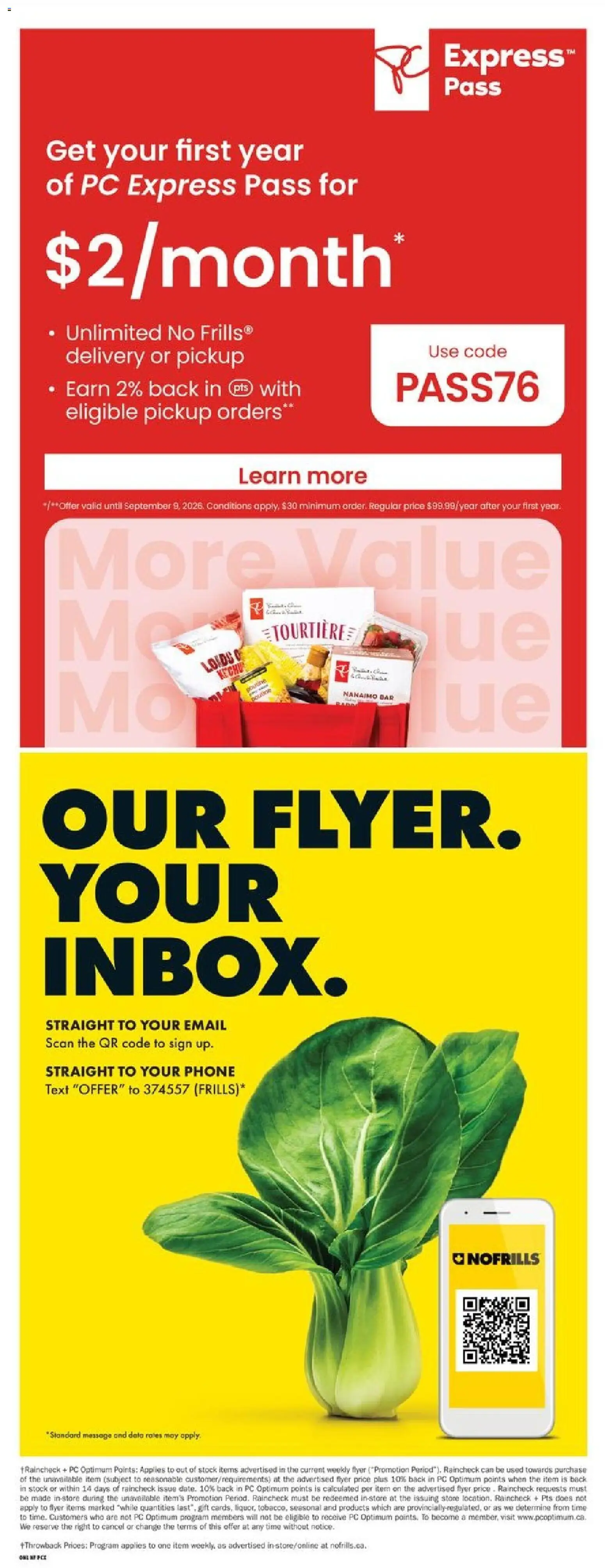 No Frills flyer valid from Aug 27, 2026 | Page: 13