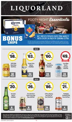 Preview of Liquorland catalogue OS - valid from 23/09/2026