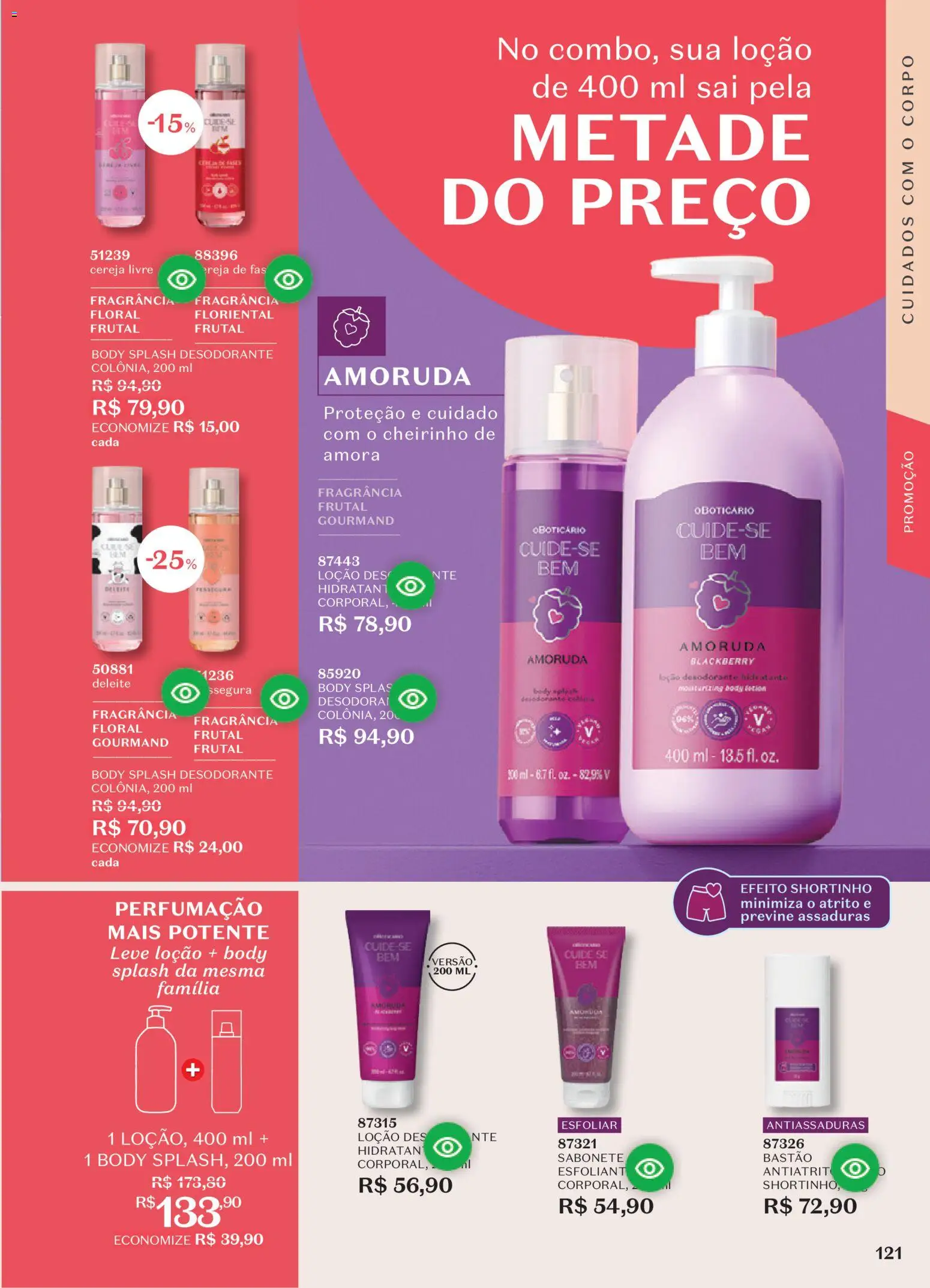 O Boticário Folheto - válido de 10/08/2026 | Página: 125 | Produtos: Cereja, Fragrância, Sabonete, Body