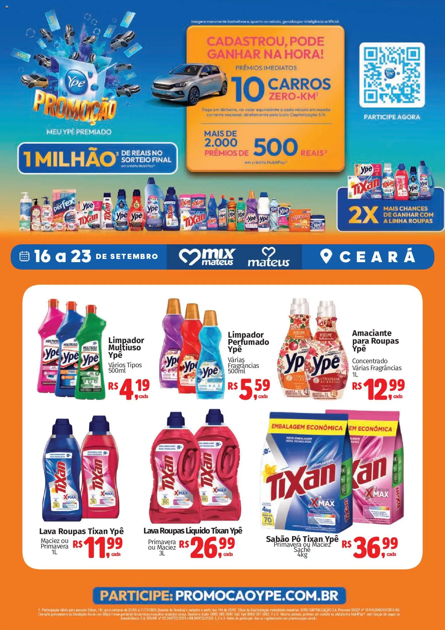 Mateus Quarta-feira 16 Setembro Preços Baixos