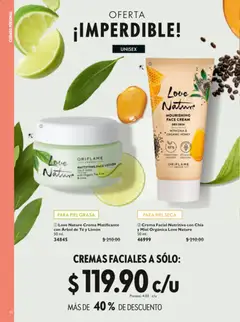 Vista previa de Oriflame campaña 9 2026, nuevo folleto de la tienda, válido en México a partir del 20/06/2026 | Página: 92 | Productos: Crema, Limón, Té