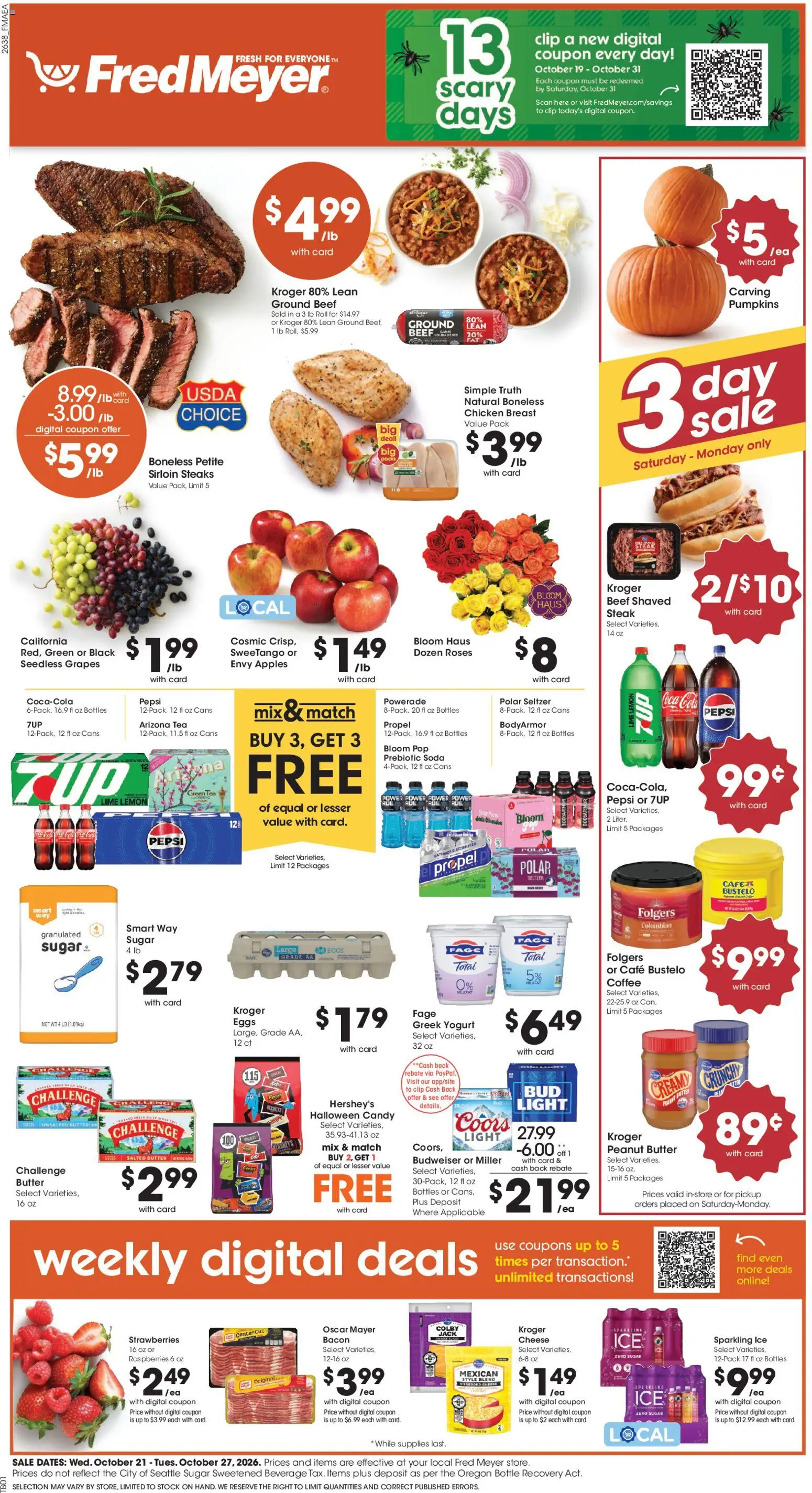 Fred Meyer Weekly Ad - valid from 10/21/2026 | Page: 1