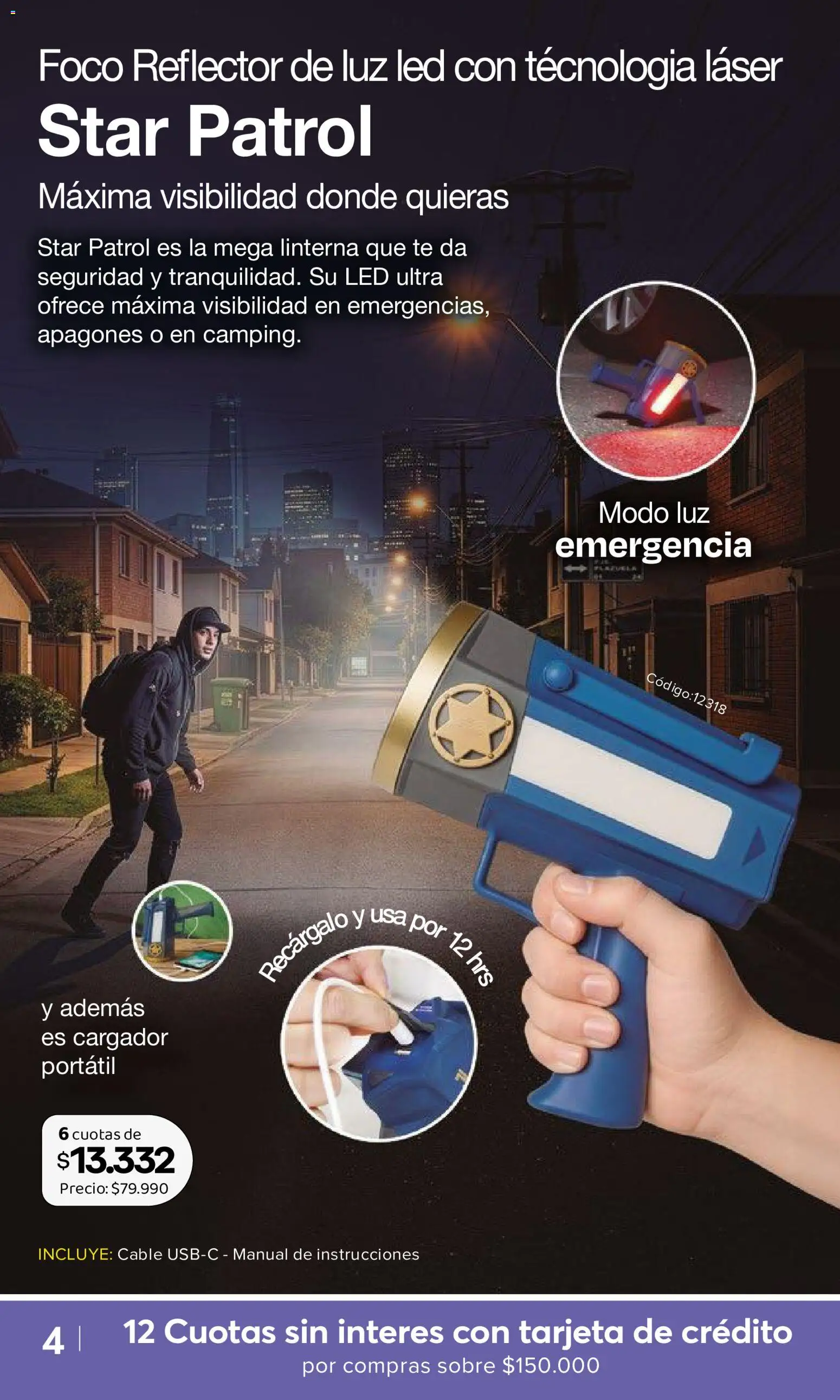 A3D Ofertas │ válido desde el 07.07.2026 | Página: 4 | Productos: Foco, Sobre, Linterna, Té